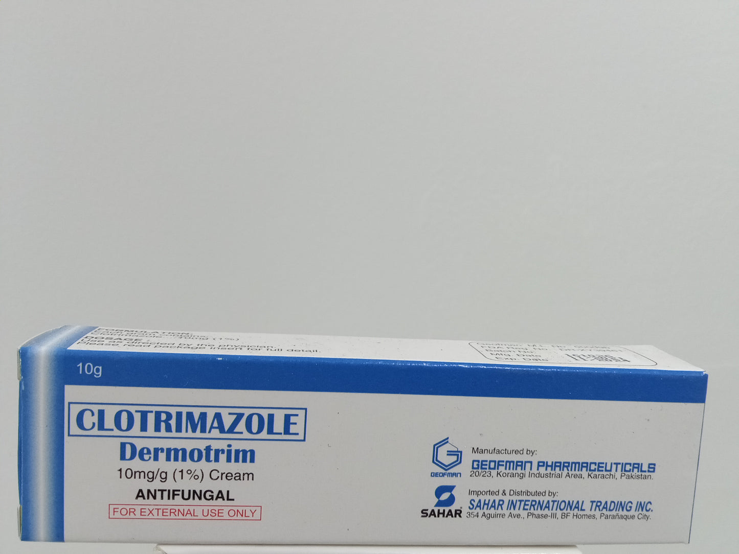 Dermotrim (Clotrimazole)