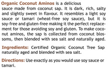 Load image into Gallery viewer, Organic Coco Aminos