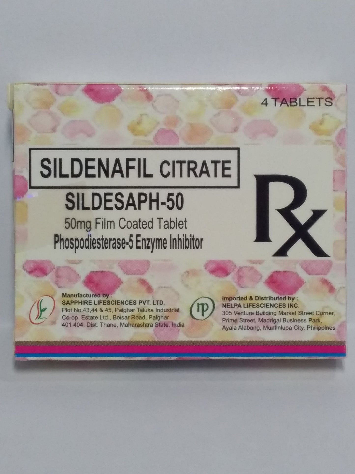 SildeSaph (Sildenafil Citrate)