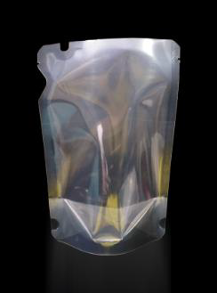 Stand Up Liquid Pouch Special Shape (PET/AL/Nylon/PE)