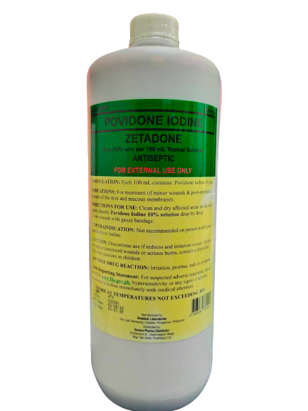 Zetadone (Povidone Iodine)