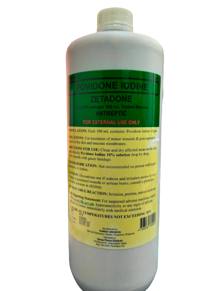 Zetadone (Povidone Iodine)