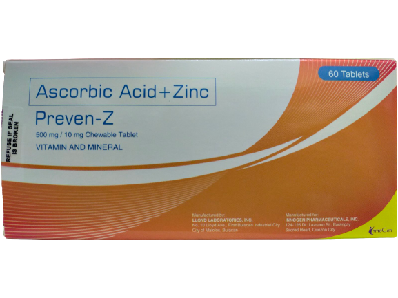 Preven-Z (Ascorbic Acid + Zinc)
