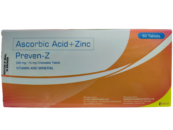 Preven-Z (Ascorbic Acid + Zinc)