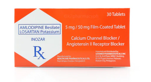 Inozar (Amlodipine besilate + Losartan Potassium)