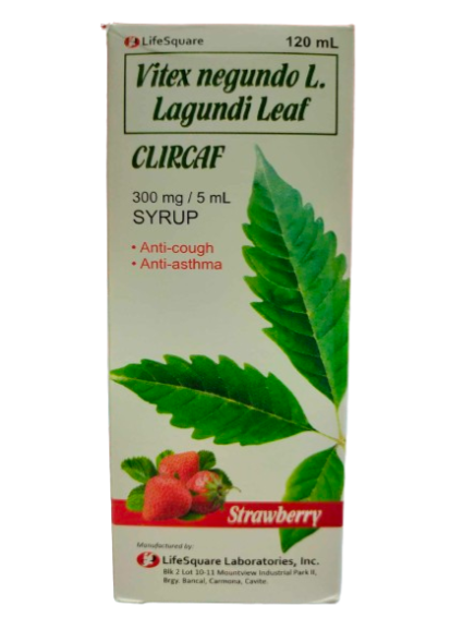 Clircaf (Vitex Negundo L. Lagundi Leaf)