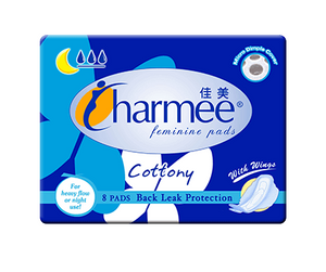 Charmee Cottony with Wings (8+1 free pad)