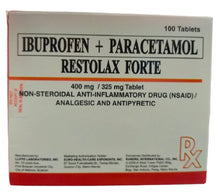 Load image into Gallery viewer, Restolax Forte (Ibuprofen + Paracetamol)