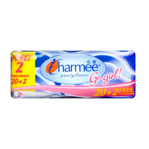Charmee Go Girl Pantyliner (20+2)