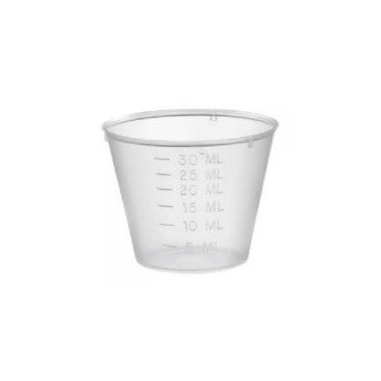 Plastic Medicine Cup 30ml