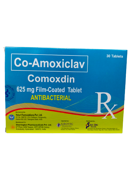 Comoxdin ( Co-Amoxiclav 625 mg )