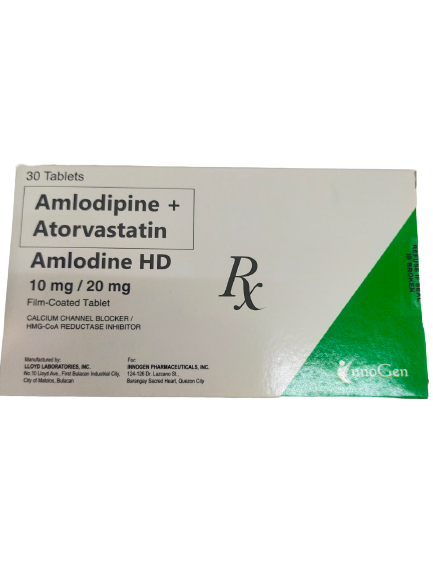 Amlodine HD (Amlodipine + Atorvastatin)