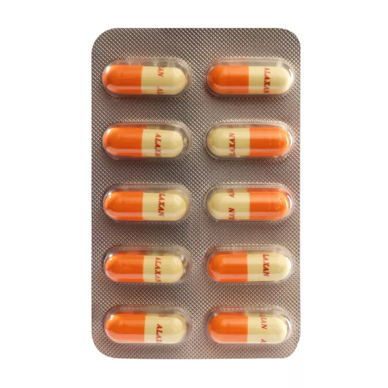 Alaxan FR (Ibuprofen+Paracetamol)