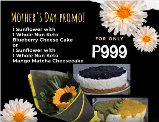 Mother's Day Cake and Flower