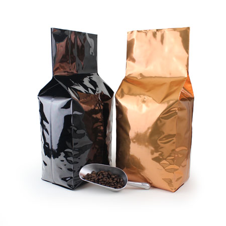 Center Seal Gusset Bag w/ Coffee Valve