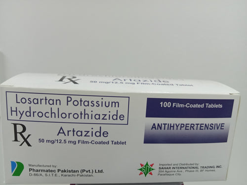 Artazide (Losartan + Hydrochlorothiazide)