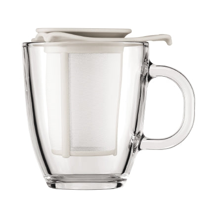 Yo-Yo Mug & Tea Strainer Set (0.35 L, 12 oz)