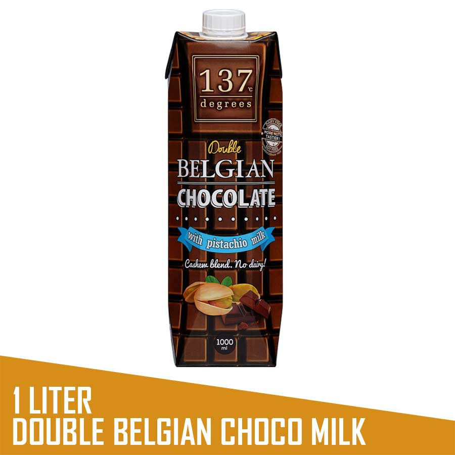 Double Belgian Chocolate with Pistachio Milk