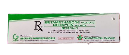 Betacin-N (Betamethasone Valerate + Neomycin Sulfate)