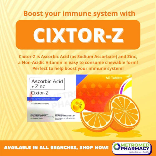 Cixtor-Z (Ascorbic Acid + Zinc)