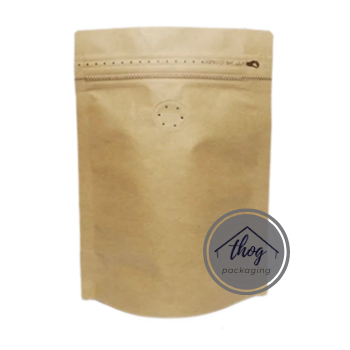 Stand Up Pouch Pull Tab Opening Colored w/ Coffee Valve
