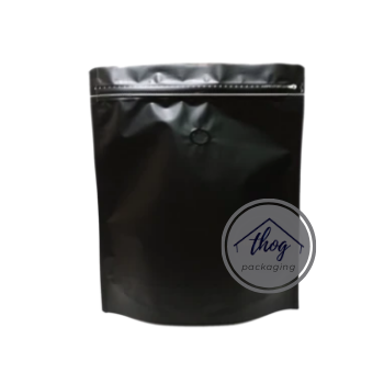 Stand Up Pouch Pull Tab Opening Colored w/ Coffee Valve