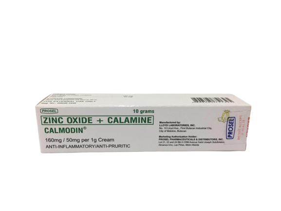 Calmodin ( Zinc Oxide + Calamine ) 160mg / 50 mg per 1g Cream – The ...