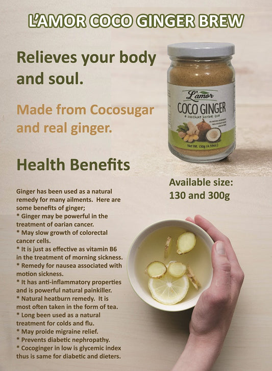 L'Amor Coco Ginger Brew