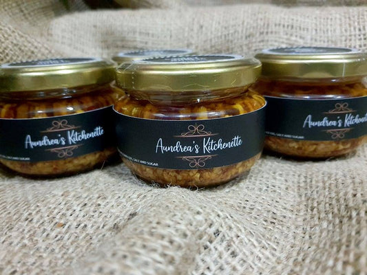 Aundrea's Crispy Chili Garlic Oil