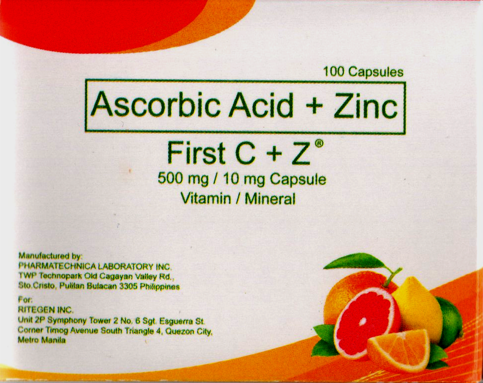 First C + Z ( Ascorbic Acid + Zinc )