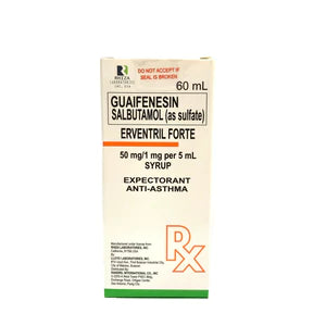 Salbutamol guaifenesin generic