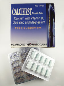 CalciFirst (Calcium + Vitamin D3 + Zinc + Magnesium)