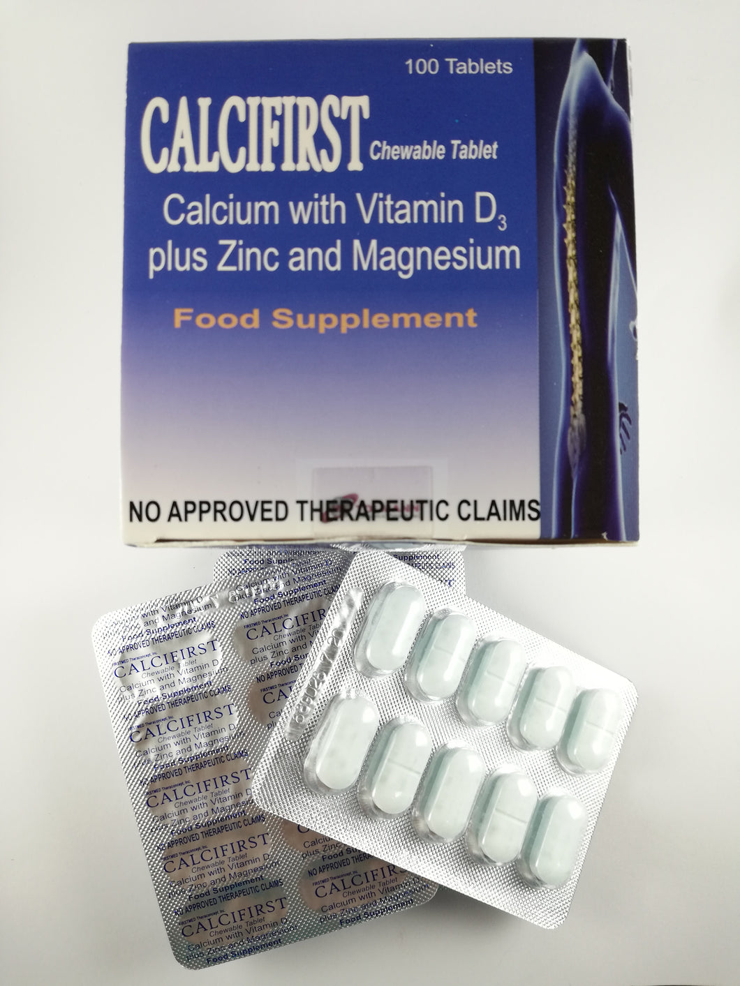 CalciFirst (Calcium + Vitamin D3 + Zinc + Magnesium)