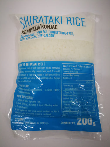 Shirataki Rice