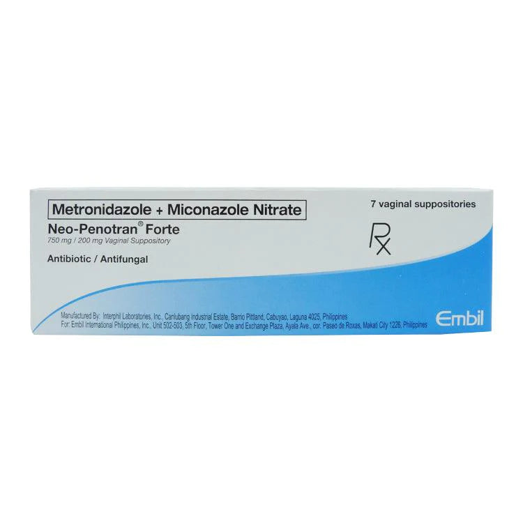 Neo-Penotran Forte (Metronidazole 750mg +Miconazole Nitrate 200mg)