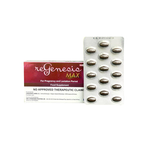 Regenesis Max (Multivitamins, DHA, EPA Omega 3 with Folic Acid)