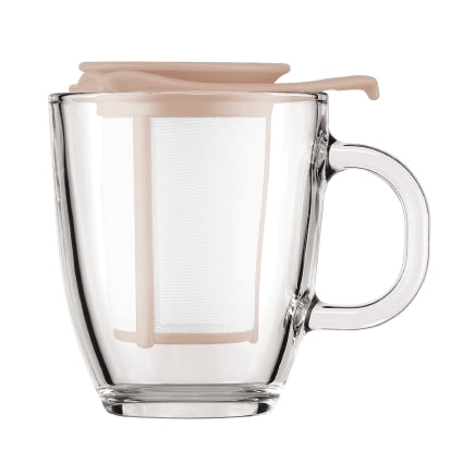 Yo-Yo Mug & Tea Strainer Set (0.35 L, 12 oz)