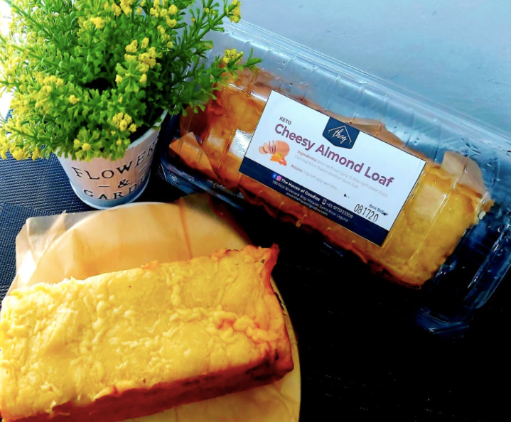 Keto Cheesy Almond Loaf