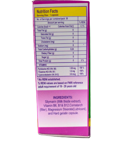 Livergen (Silimarin + Vitamin B)