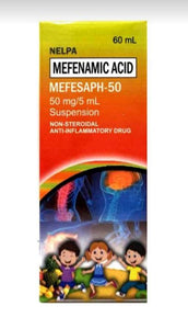 Mefesaph-50 ( Mefenamic Acid 60 ml )