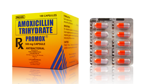 amoxicillin trihydrate 500mg