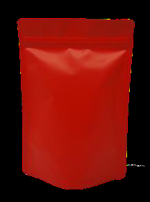 Stand Up Pouch Zip Lock Foil Matte Color w/ Coffee Valve