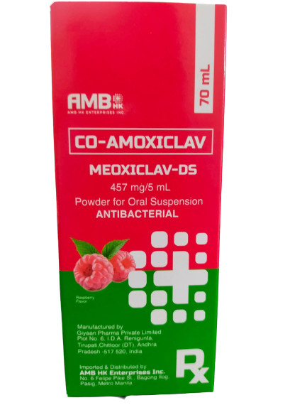 Meoxiclav - D5 ( Co - Amoxiclav ) 457 mg / 5 ml