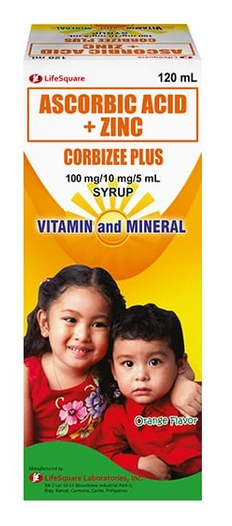 Corbizee Plus (Sodium Ascorbate + Zinc)