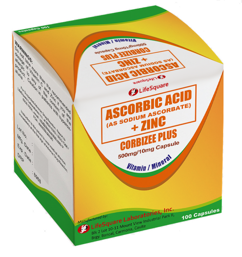 Corbizee Plus (Sodium Ascorbate + Zinc)