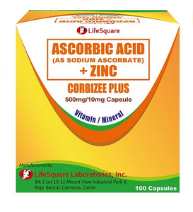 Corbizee Plus (Sodium Ascorbate + Zinc)