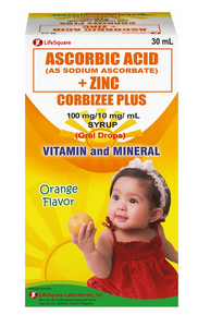 Corbizee Plus (Sodium Ascorbate + Zinc)