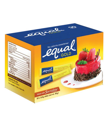 Equal Gold Zero Calorie Sweetener