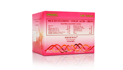 Folium Fe (Multivitamin + Iron)