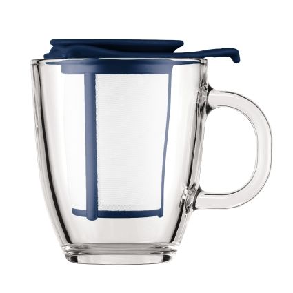Yo-Yo Mug & Tea Strainer Set (0.35 L, 12 oz)